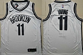 Nets 11 Kyrie Irving White Nike Swingman Jersey,baseball caps,new era cap wholesale,wholesale hats